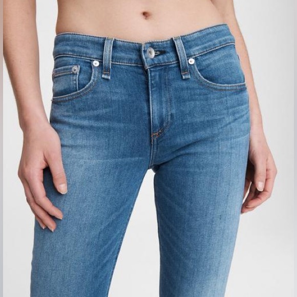 Rag & Bone Mid-Rise Skinny - Jinx Slim Fit Color Lenox - Picture 2 of 14